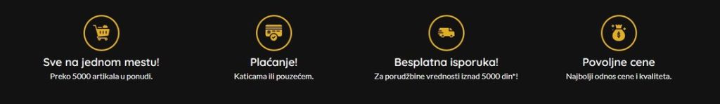 Pet Shop Candy - Prednosti: Sve na jednom mestu (sajt koji je izradio Fides Design)