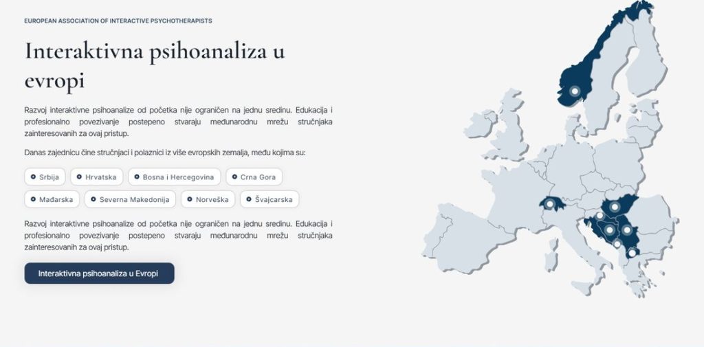 EAIP Europe - Evropa: Mapa zemalja saveza (sajt koji je izradio Fides Design)